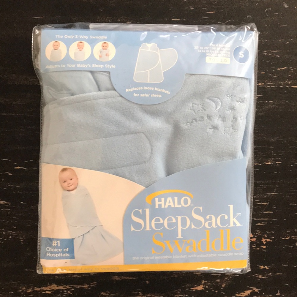 Brand New Halo Sleep Sack in Blue